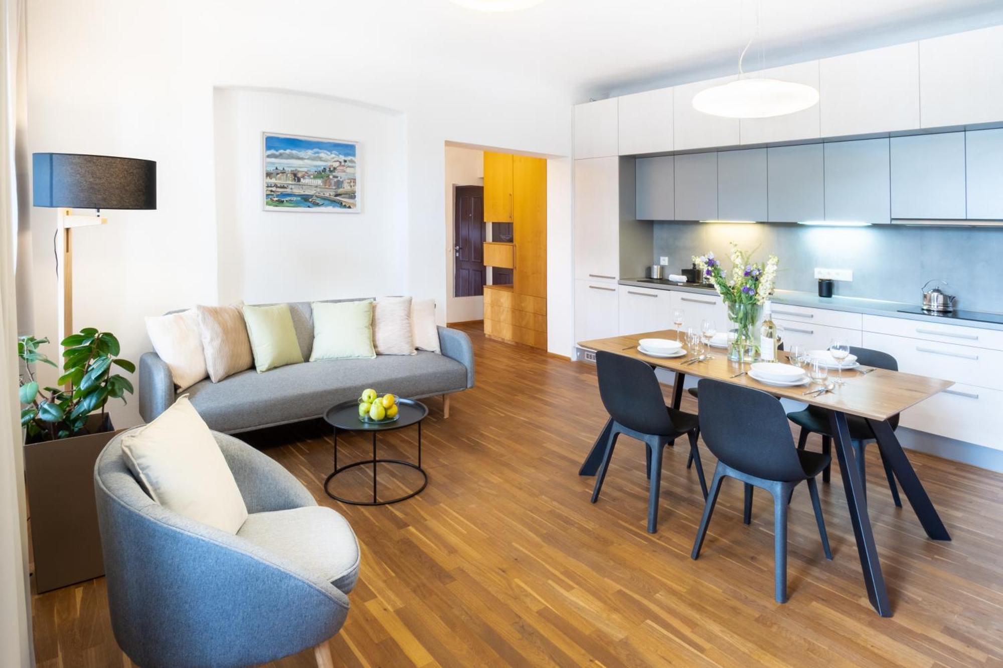 River View Apartment Прага Экстерьер фото